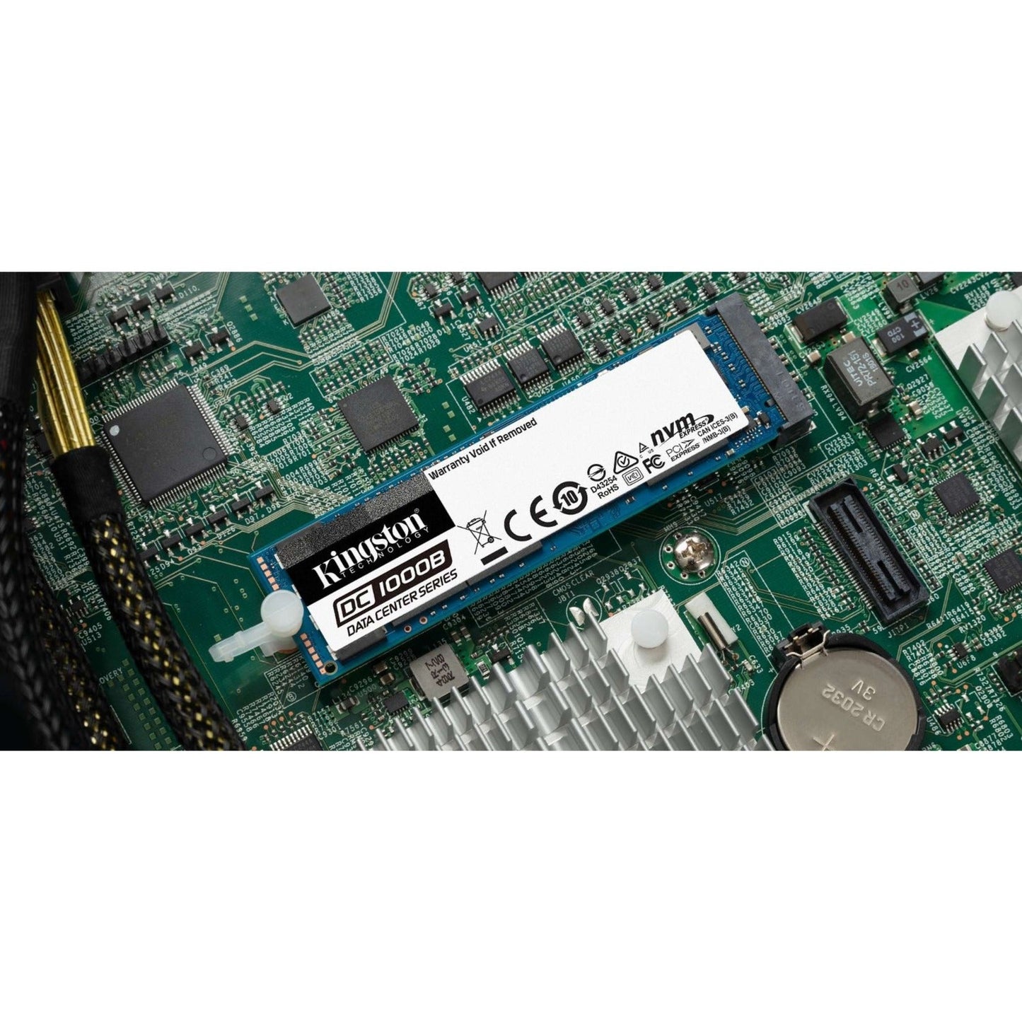 Kingston DC1000B 480 GB Solid State Drive - M.2 2280 Internal - PCI Express NVMe (PCI Express NVMe 3.0 x4)