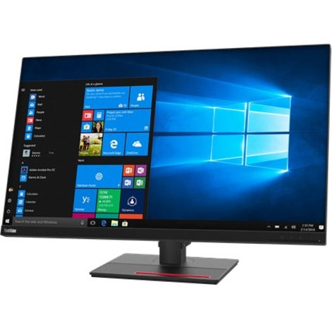 Lenovo ThinkVision T32p-20 31.5" 4K UHD LCD Monitor - 16:9 - Raven Black