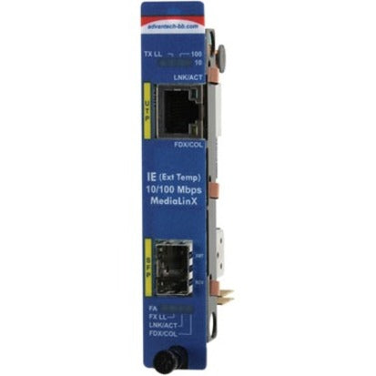 Advantech Slide-In Modular Media Converter 10/100Mbps to Fiber Series