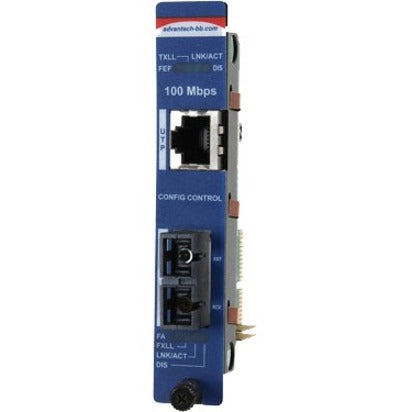 Advantech Slide-In Modular Media Converter 10/100Mbps to Fiber Series