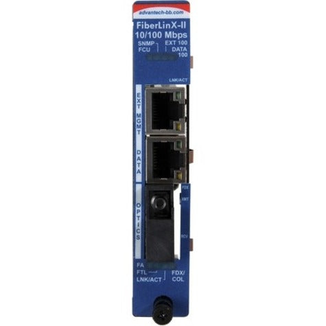 Advantech Slide-In Modular Media Converter 10/100Mbps to Fiber Series