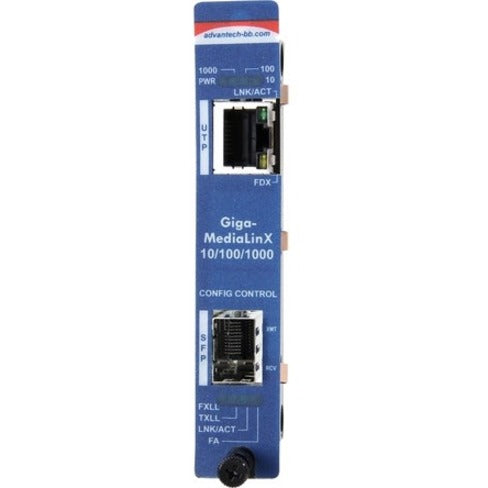 Advantech Slide-In Modular Media Converter 10/100/1000Mbps to Fiber Series