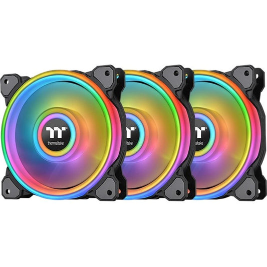 Thermaltake Riing Quad 14 RGB Cooling Fan - 3 Pack