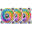 Thermaltake Riing Quad 14 RGB Radiator Fan TT Premium Edition 3 Pack - White - 3 Pack