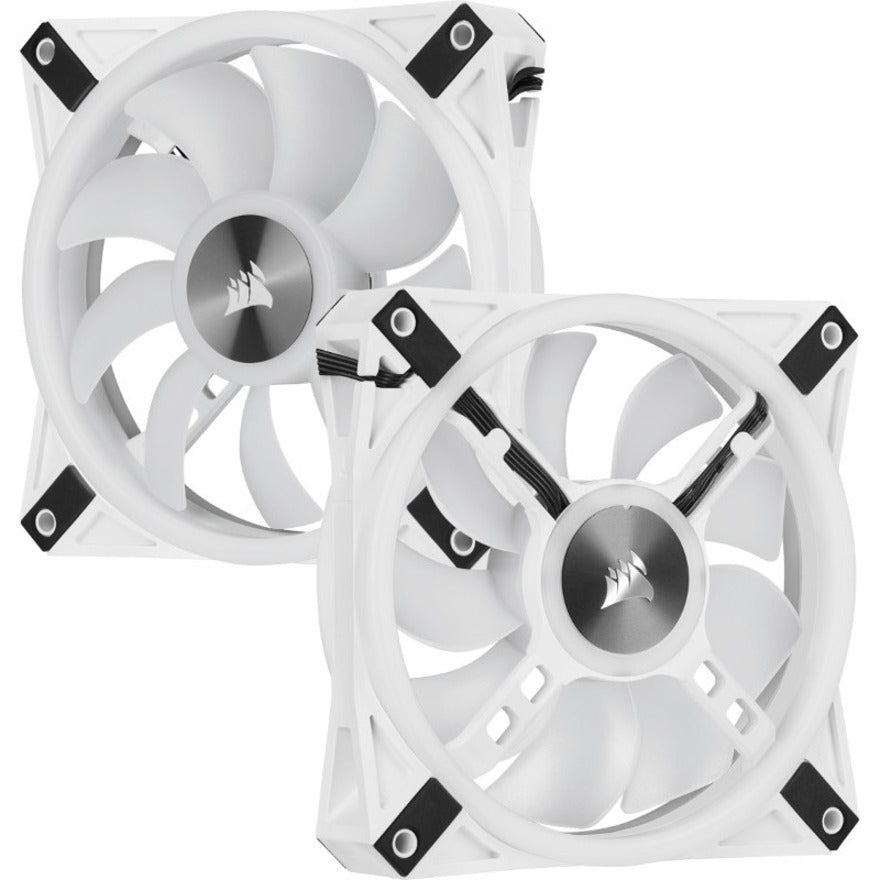 Corsair iCUE QL120 RGB 120mm PWM White Fan - Single Pack - 1 Pack