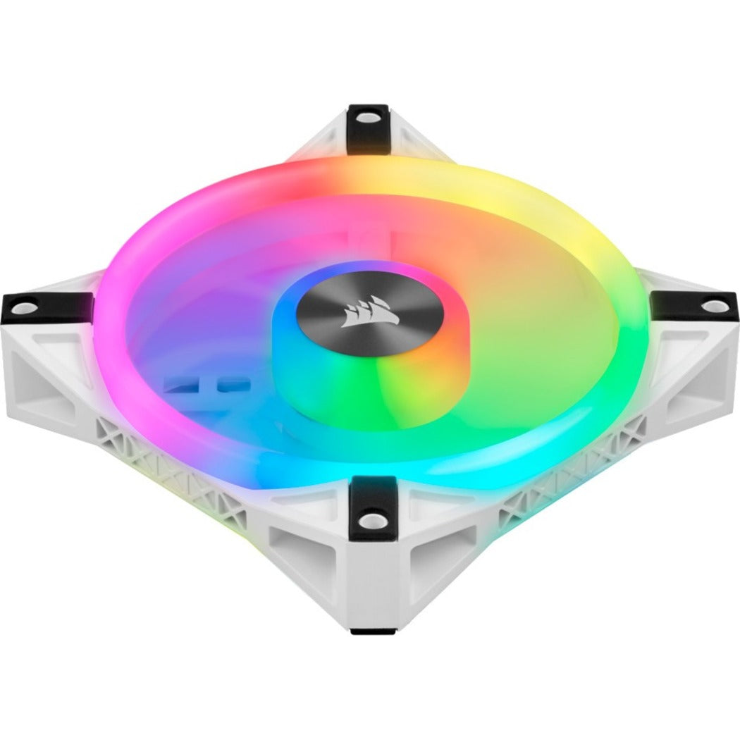 Corsair iCUE QL120 RGB 120mm PWM White Fan - Single Pack - 1 Pack