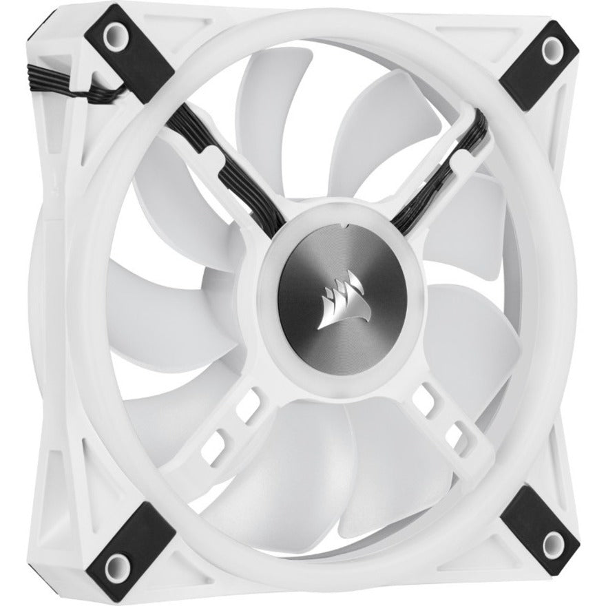 Corsair iCUE QL120 RGB 120mm PWM White Fan - Single Pack - 1 Pack