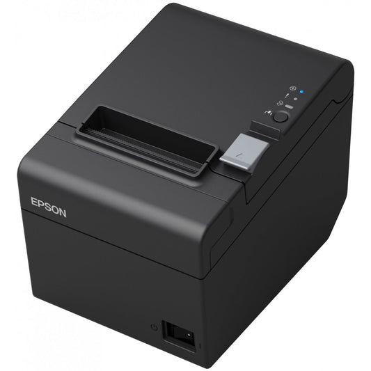 Epson TM-T20III Direct Thermal Printer - Monochrome - Portable - Receipt Print - USB - Serial - Black - 9.84 in/s Mono - 3.15" Label Width