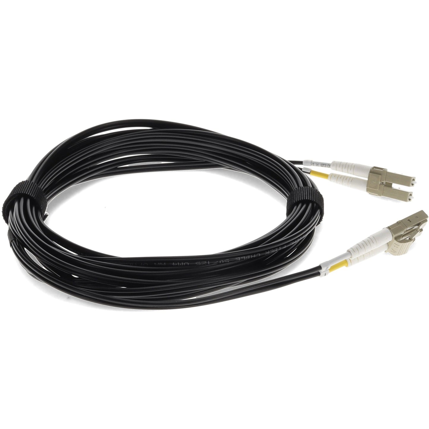 AddOn 1m LC (Male) to LC (Male) Black OM4 Duplex Fiber OFNR (Riser-Rated) Patch Cable