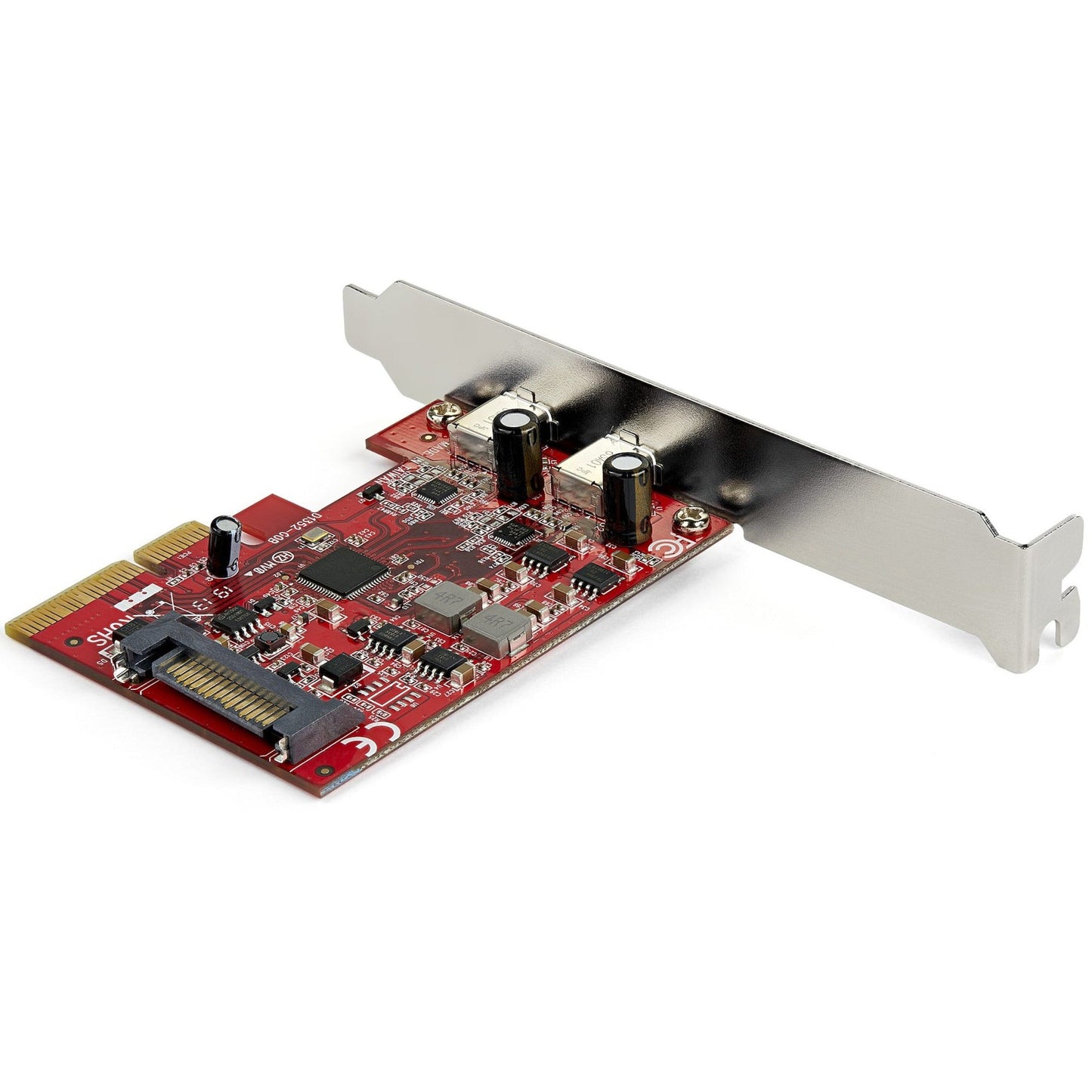 StarTech.com 2-port 10Gbps USB C PCIe Card Adapter - USB 3.2 Gen 2 Type-C PCI Express Expansion Add-On Card - Windows macOS Linux