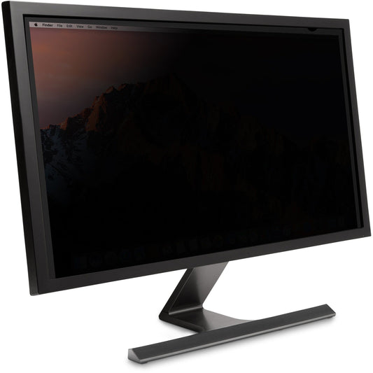 Kensington FP195W10 Privacy Screen for Monitors (19.5" 16:10) Glossy Black Matte Black Translucent