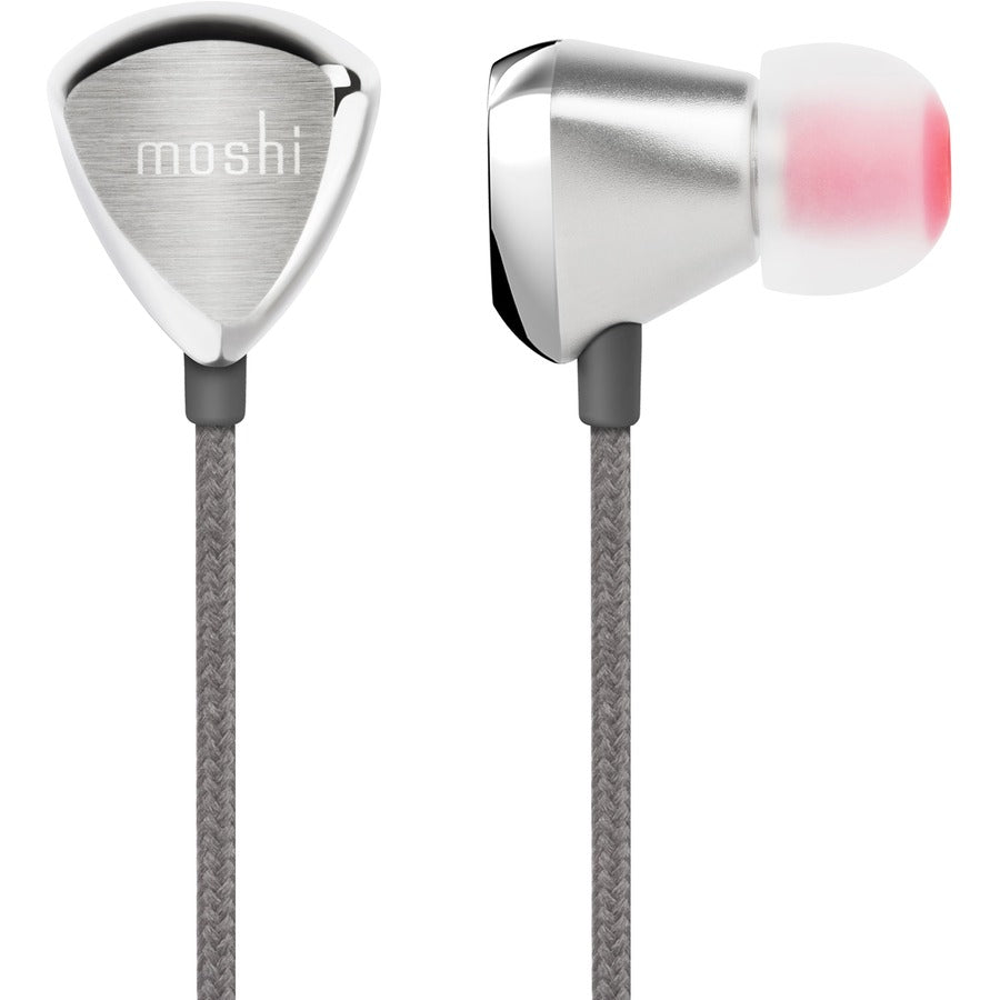 Moshi Vortex 2 In-Ear Headphones - Light Steel