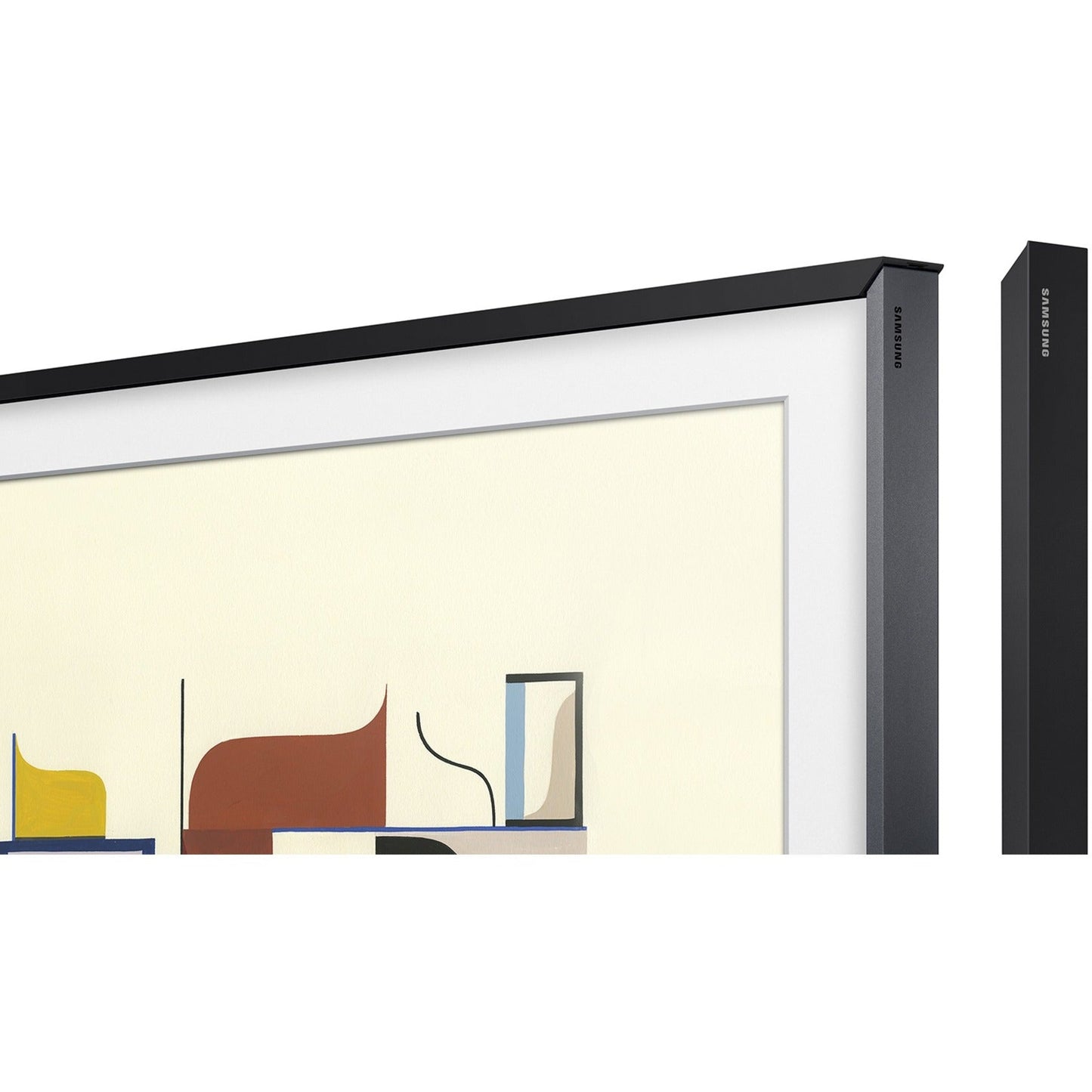 Samsung 2020 75" The Frame Customizable Bezel - Black