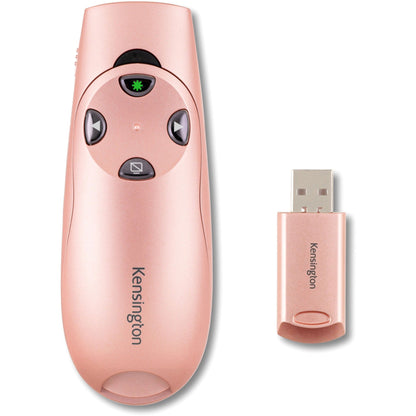 Kensington Presenter Expert Wireless With Green Laser - Rose Gold