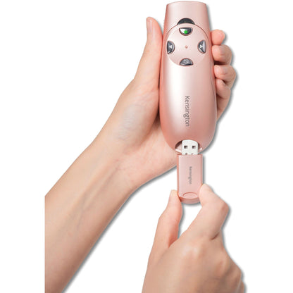 Kensington Presenter Expert Wireless With Green Laser - Rose Gold