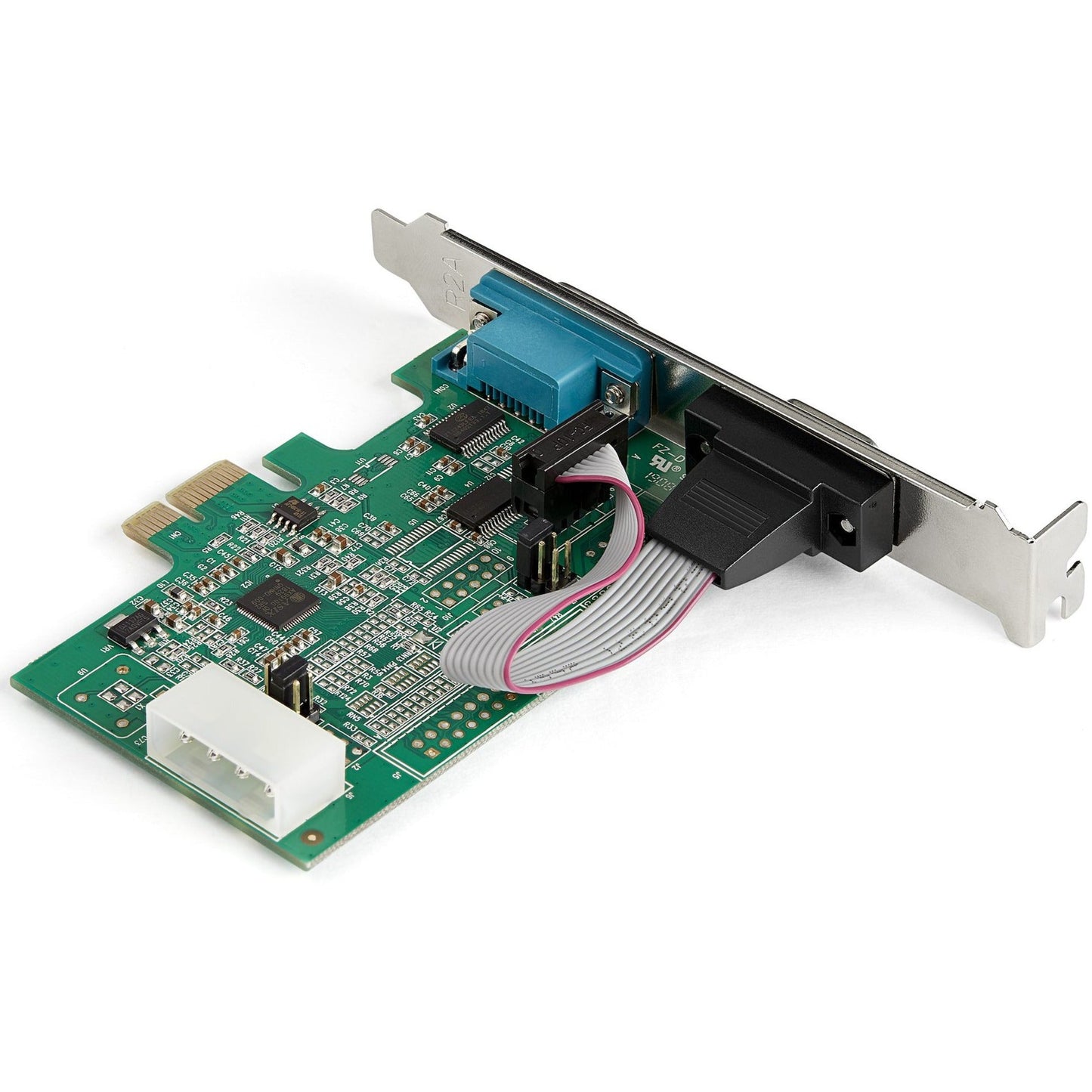 StarTech.com 2-port PCI Express RS232 Serial Adapter Card - PCIe to Dual Serial DB9 RS-232 Controller - 16950 UART - Windows and Linux