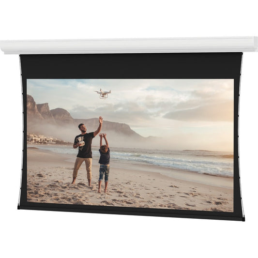 Da-Lite Tensioned Contour Electrol Series Projection Screen - Wall or Ceiling Mounted Electric Screen - 110" Screen