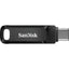 128GB PLASTIC DUAL DRIVE USB   