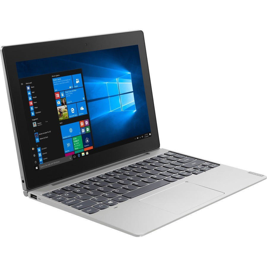 Lenovo IdeaPad D330-10IGM 81H300HJUS LTE UMTS 10.1" Touchscreen 2 in 1 Notebook - WUXGA - 1920 x 1200 - Intel Pentium N5000 Quad-core (4 Core) 1.10 GHz - 4 GB Total RAM - 128 GB Flash Memory - Mineral Gray