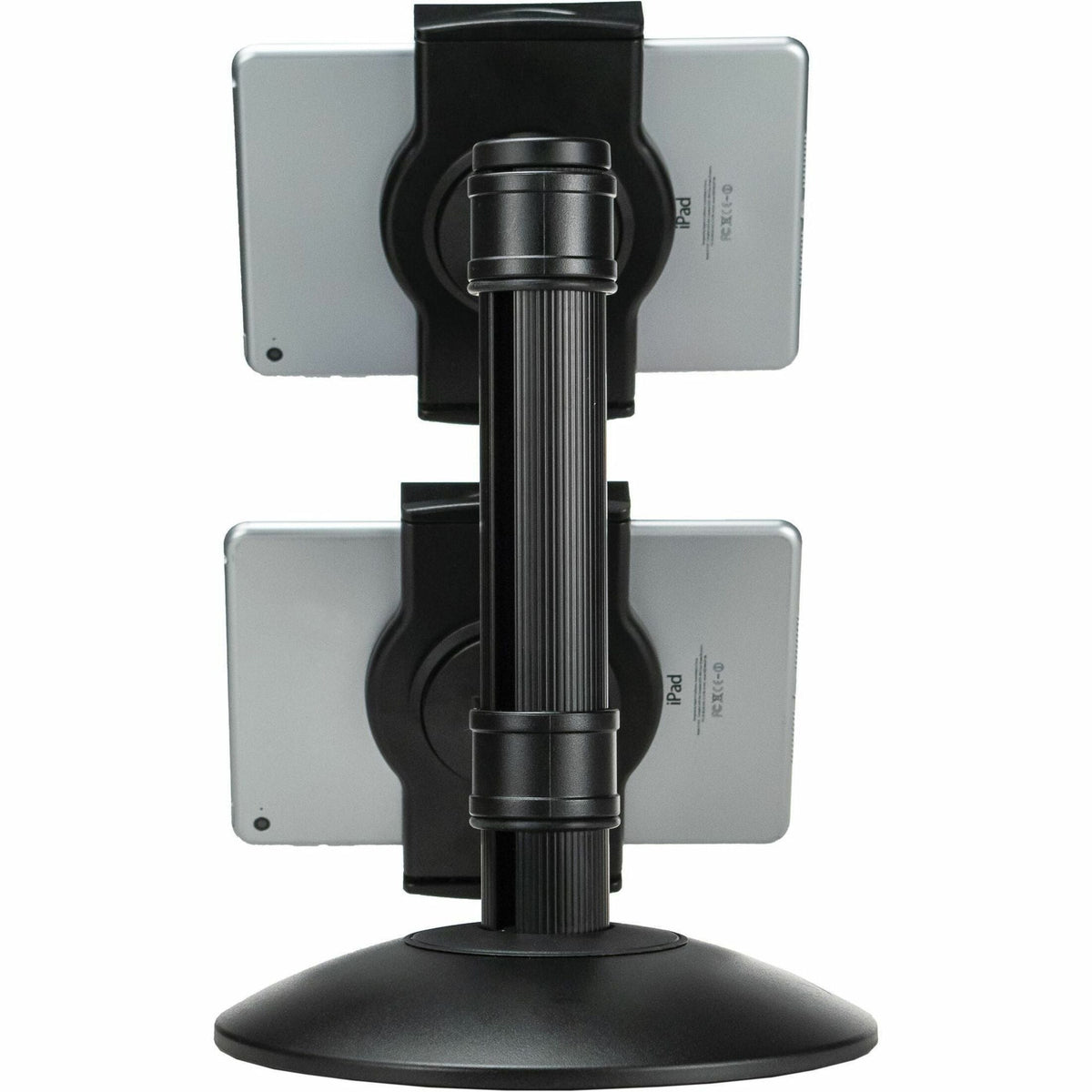 CTA Digital Quick-Connect Dual Tablet Mount with Height-Adjustable Arms