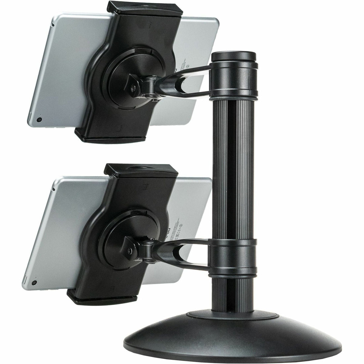 CTA Digital Quick-Connect Dual Tablet Mount with Height-Adjustable Arms