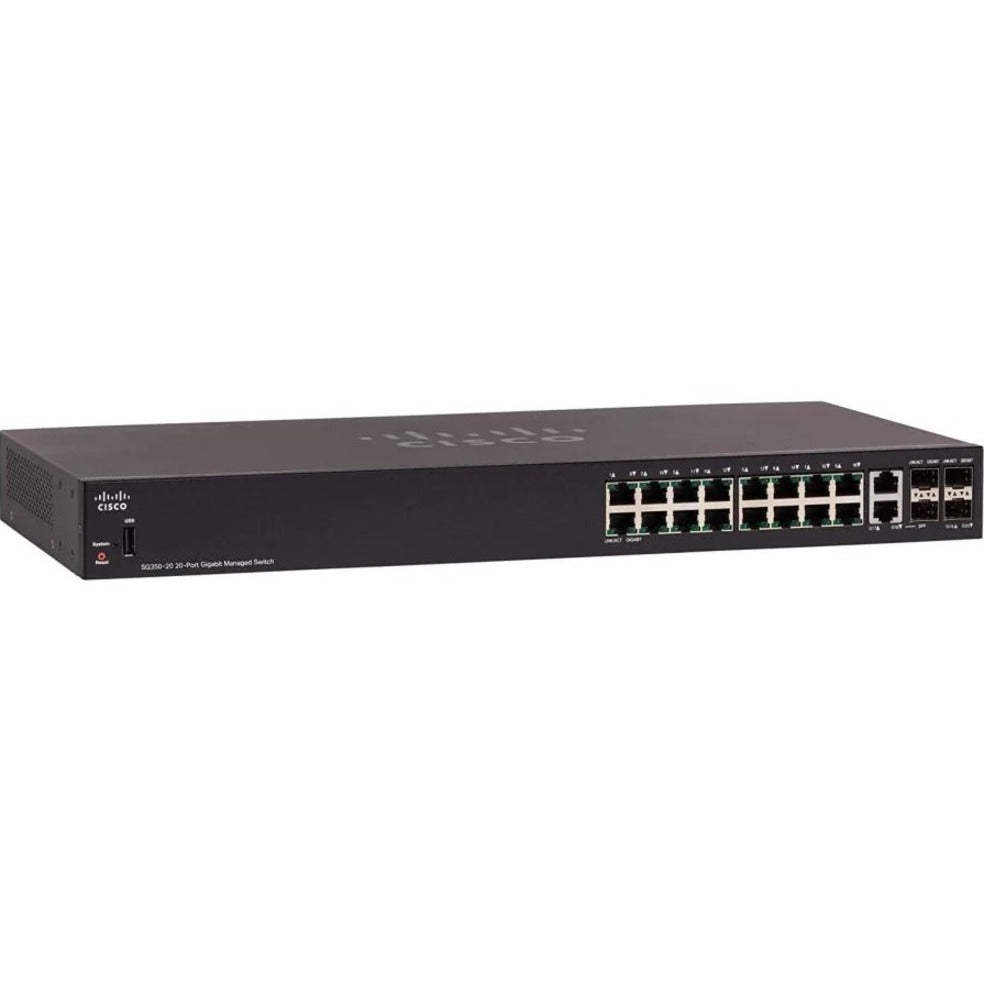 Cisco SG350-10 10-Port Gigabit Managed Switch