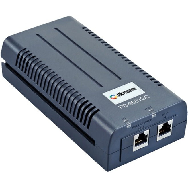 Microsemi 1 port 90W IEEE 802.3bt-compliant indoor port PoE midspan