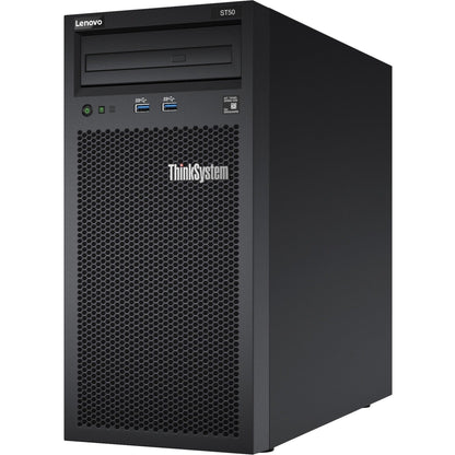 Lenovo ThinkSystem ST50 7Y48A02ENA 4U Tower Server - 1 x Intel Xeon E-2246G 3.60 GHz - 8 GB RAM - Serial ATA/600 Controller