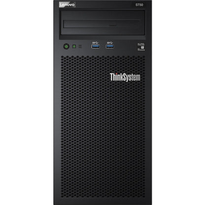 Lenovo ThinkSystem ST50 7Y48A02ENA 4U Tower Server - 1 x Intel Xeon E-2246G 3.60 GHz - 8 GB RAM - Serial ATA/600 Controller