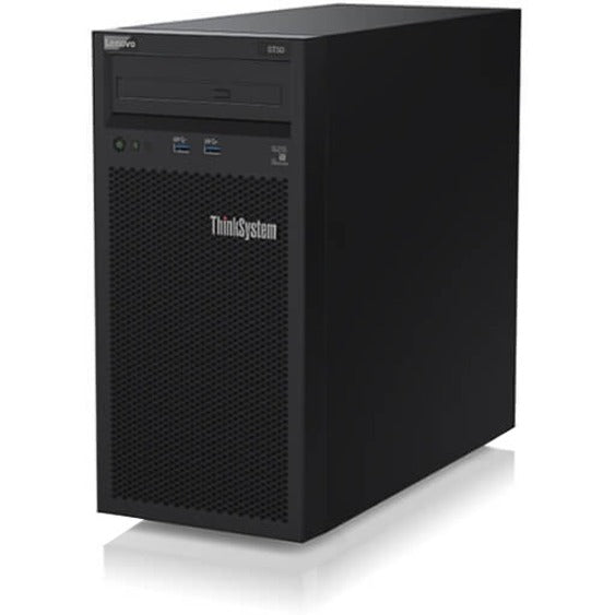 Lenovo ThinkSystem ST50 7Y48A03HNA 4U Tower Server - 1 x Intel Xeon E-2224G 3.50 GHz - 8 GB RAM - 2 TB HDD - (2 x 1TB) HDD Configuration - Serial ATA/600 Controller