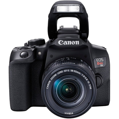 Canon EOS Rebel T8i 24.1 Megapixel Digital SLR Camera with Lens - 0.71" - 2.17"