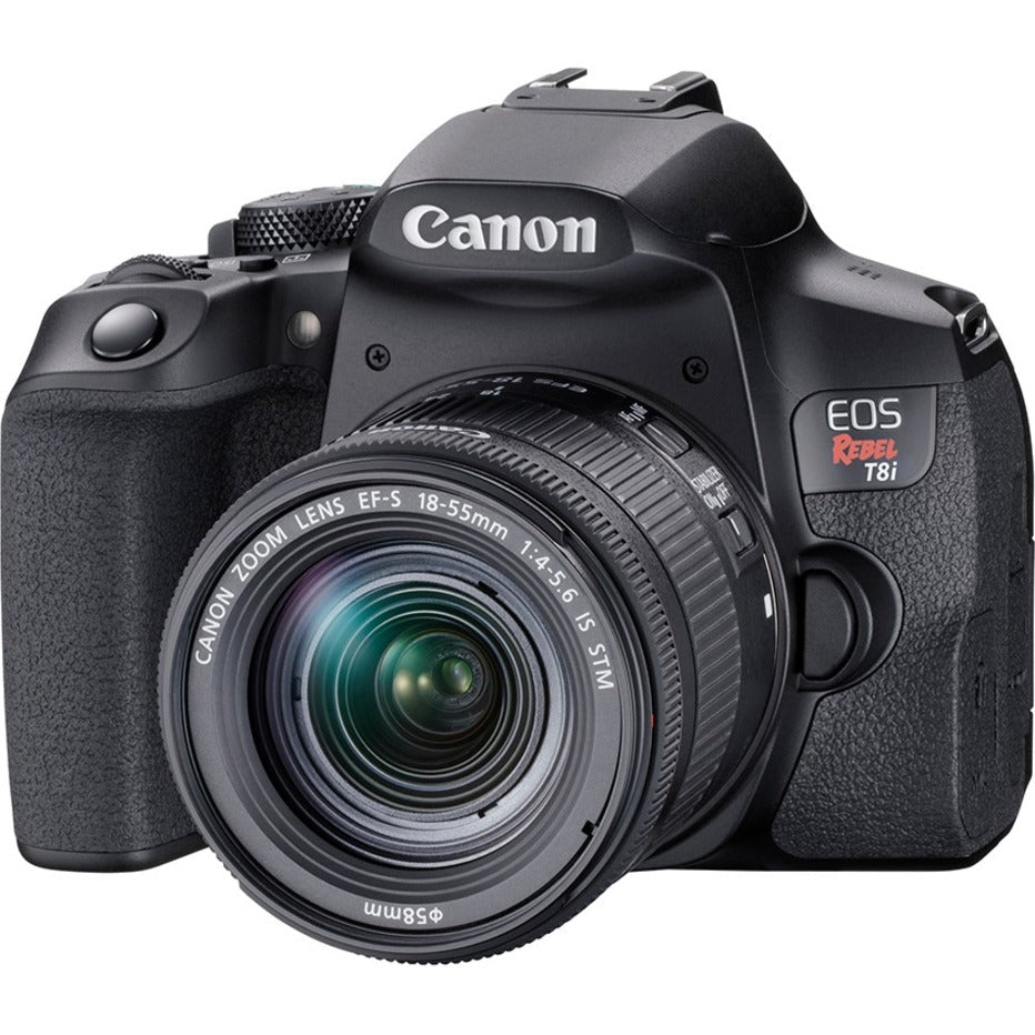 Canon EOS Rebel T8i 24.1 Megapixel Digital SLR Camera with Lens - 0.71" - 2.17"