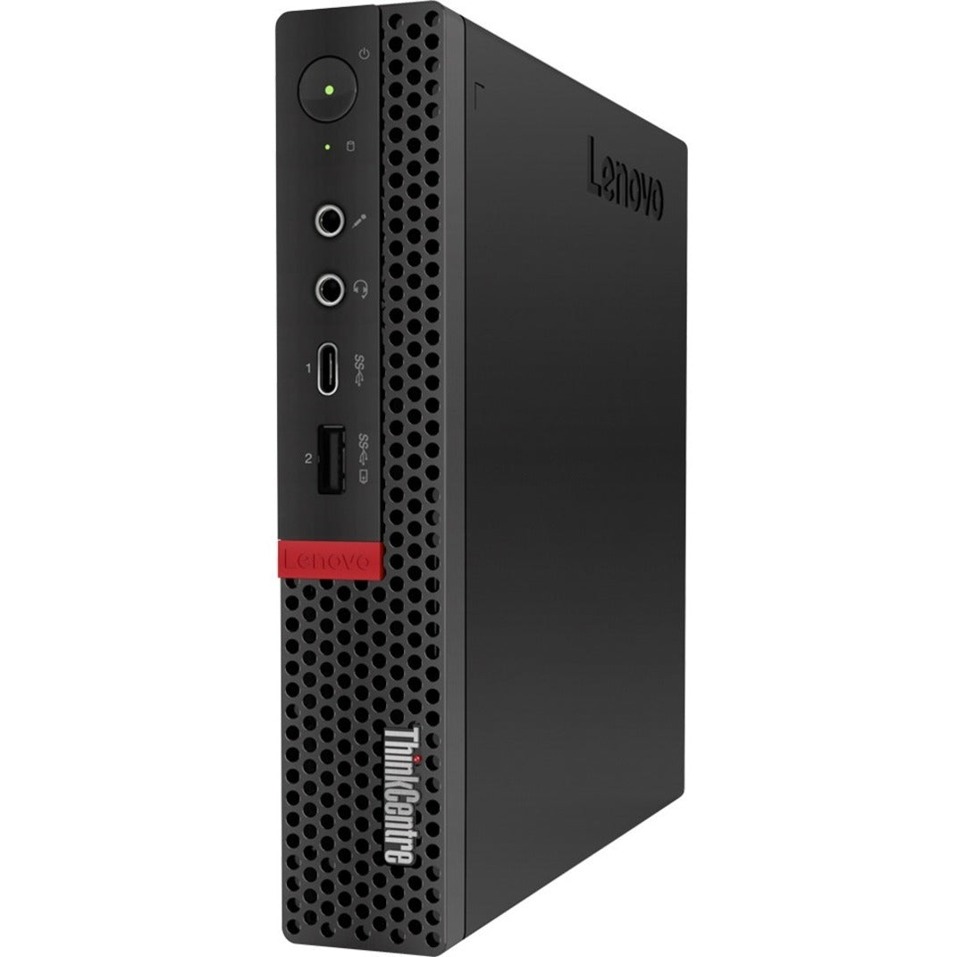 Lenovo ThinkCentre M75q-1 11A5S1X000 Desktop Computer - AMD Ryzen 5 3400GE Quad-core (4 Core) 3.30 GHz - 32 GB RAM DDR4 SDRAM - 256 GB SSD - Tiny - Raven Black