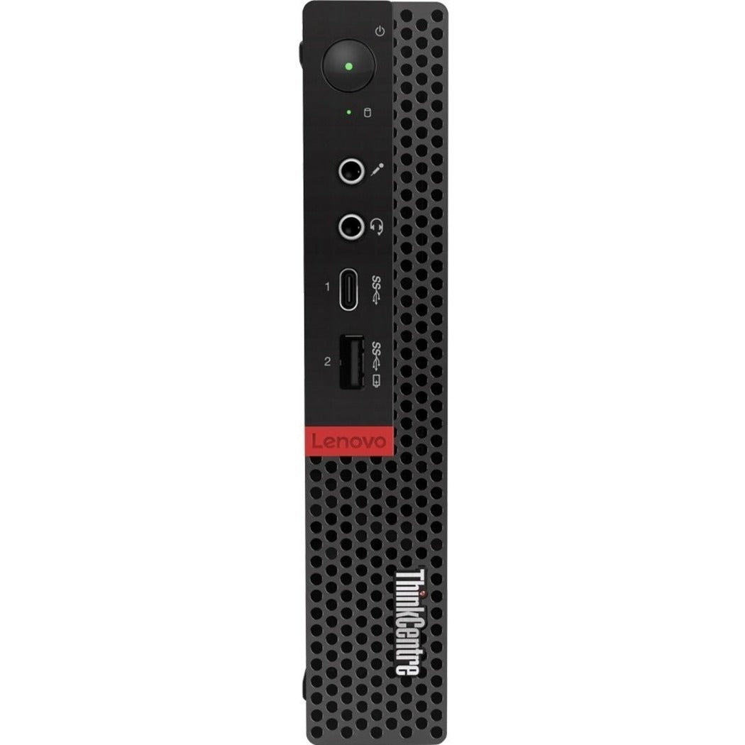 Lenovo ThinkCentre M75q-1 11A5S1X000 Desktop Computer - AMD Ryzen 5 3400GE Quad-core (4 Core) 3.30 GHz - 32 GB RAM DDR4 SDRAM - 256 GB SSD - Tiny - Raven Black