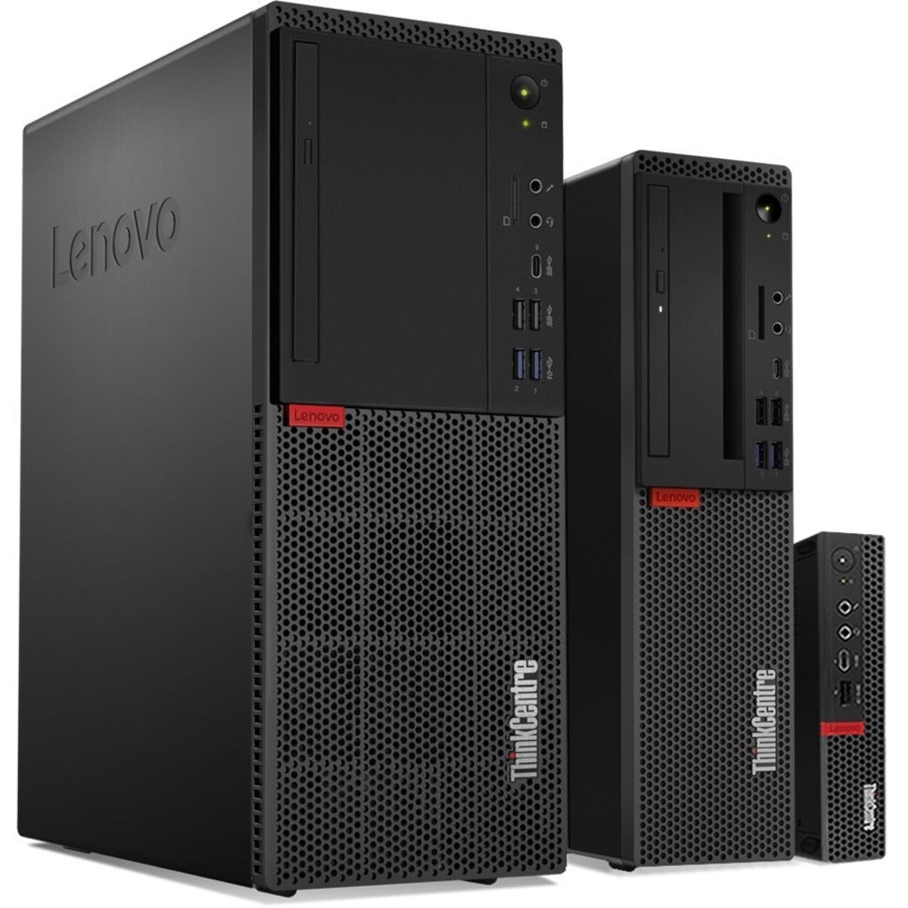 Lenovo ThinkCentre M75q-1 11A5S1X000 Desktop Computer - AMD Ryzen 5 3400GE Quad-core (4 Core) 3.30 GHz - 32 GB RAM DDR4 SDRAM - 256 GB SSD - Tiny - Raven Black