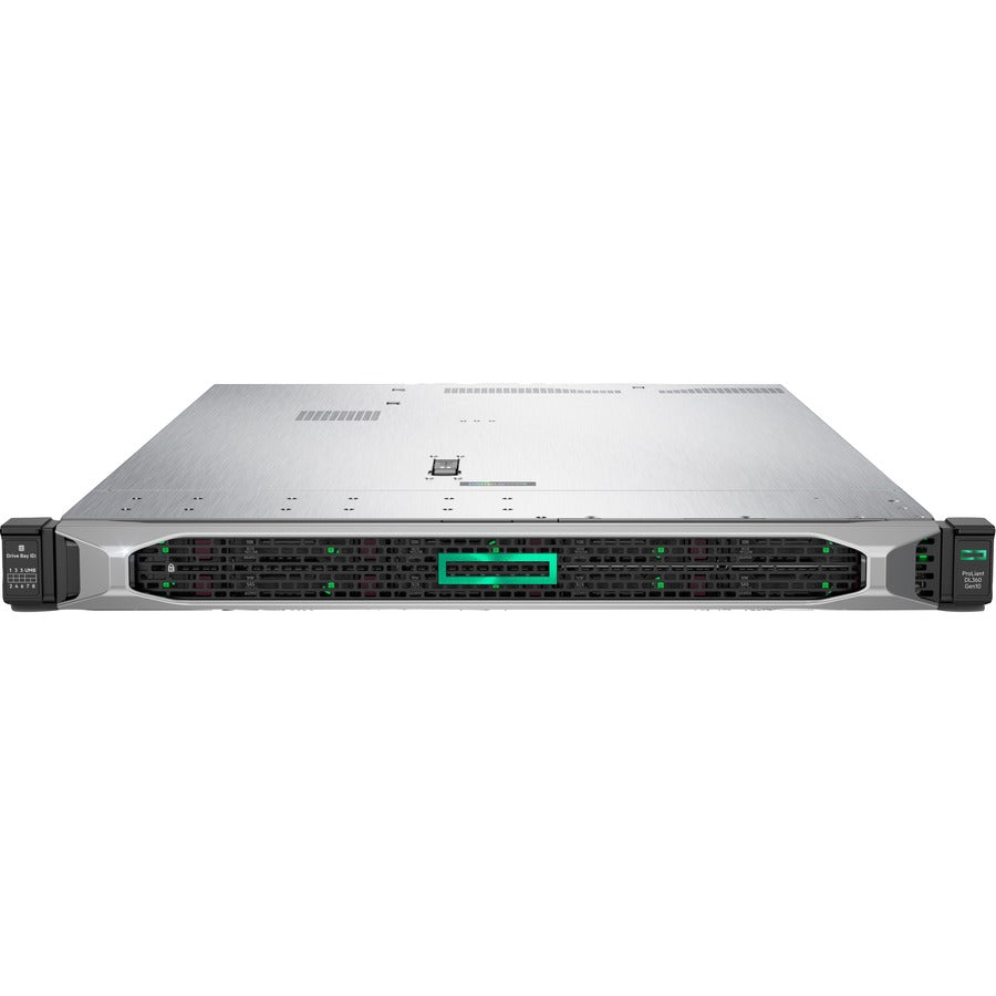 HPE ProLiant DL360 G10 1U Rack Server - 1 x Intel Xeon Silver 4210R 2.40 GHz - 16 GB RAM - Serial ATA/600 12Gb/s SAS Controller