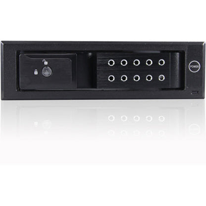 iStarUSA BPN-DE110P Drive Bay Adapter for 5.25" 12Gb/s SAS SATA/600 Internal - Black