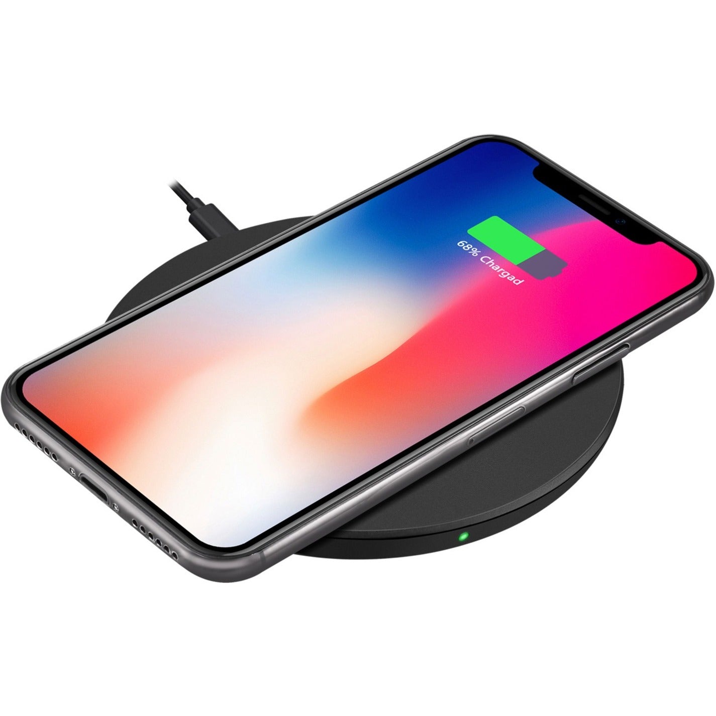 Adesso 10W Max Qi-Certified Disc-Style Wireless Charger