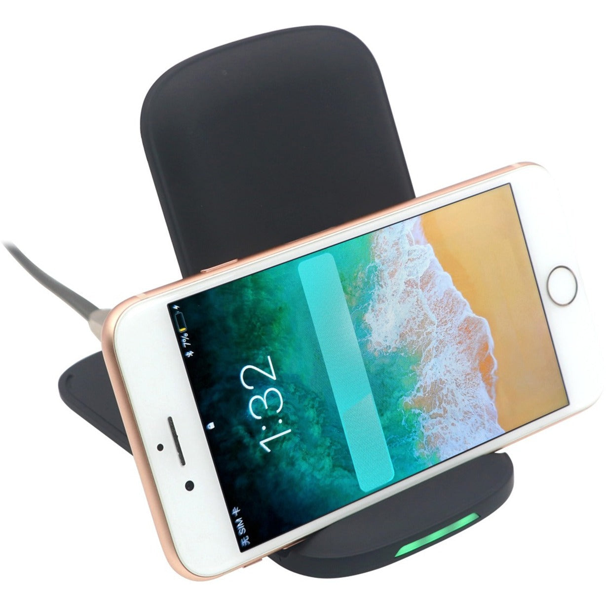 Adesso 10W Max Qi-Certified 2-Coil Foldable Wireless Charging Stand