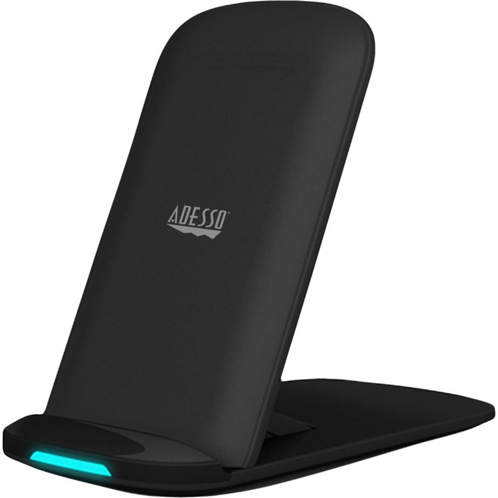 Adesso 10W Max Qi-Certified 2-Coil Foldable Wireless Charging Stand