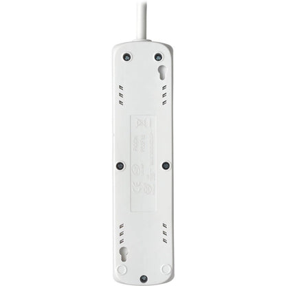 Tripp Lite 3-Outlet Power Strip French Type E Outlets 220-250V AC 16A 1.5 m Cord Type E Plug White