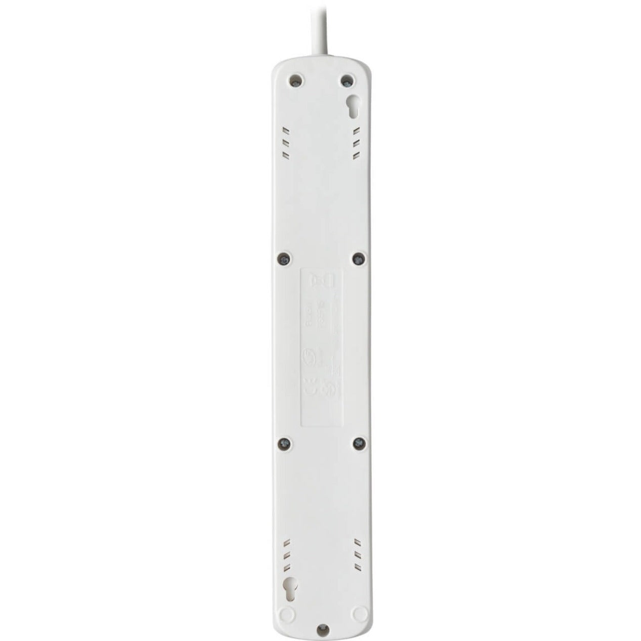 Tripp Lite 5-Outlet Power Strip French Type E Outlets 220-250V AC 16A 1.5 m Cord Type E Plug White