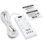 Tripp Lite 6-Outlet Surge Protector with 4 USB Ports (4.2A Shared) 15 ft. (4.57 m) Cord 5-15P Plug 900 Joules White