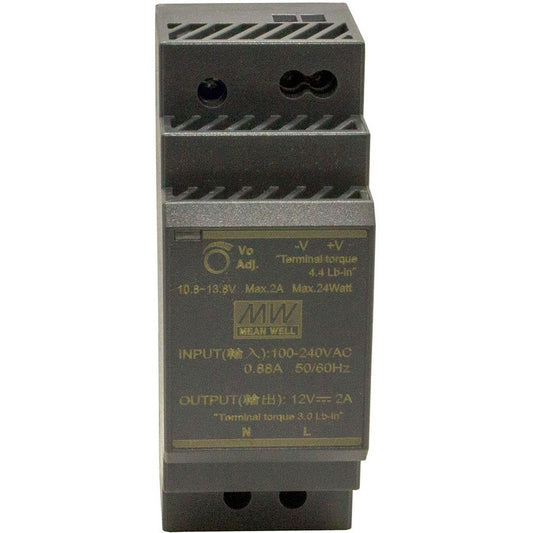 Transition Networks Industrial DIN Rail Mounted Power Supply