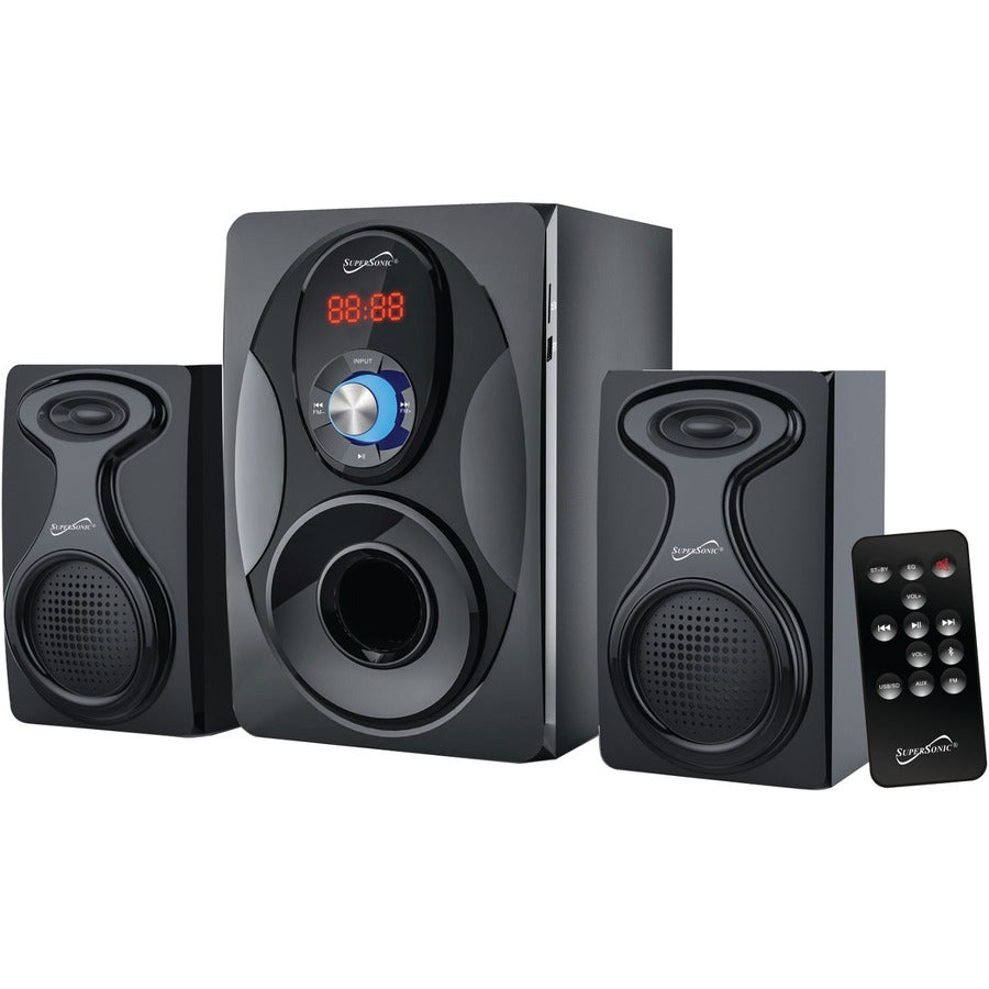 Supersonic Bluetooth Speaker System - Black