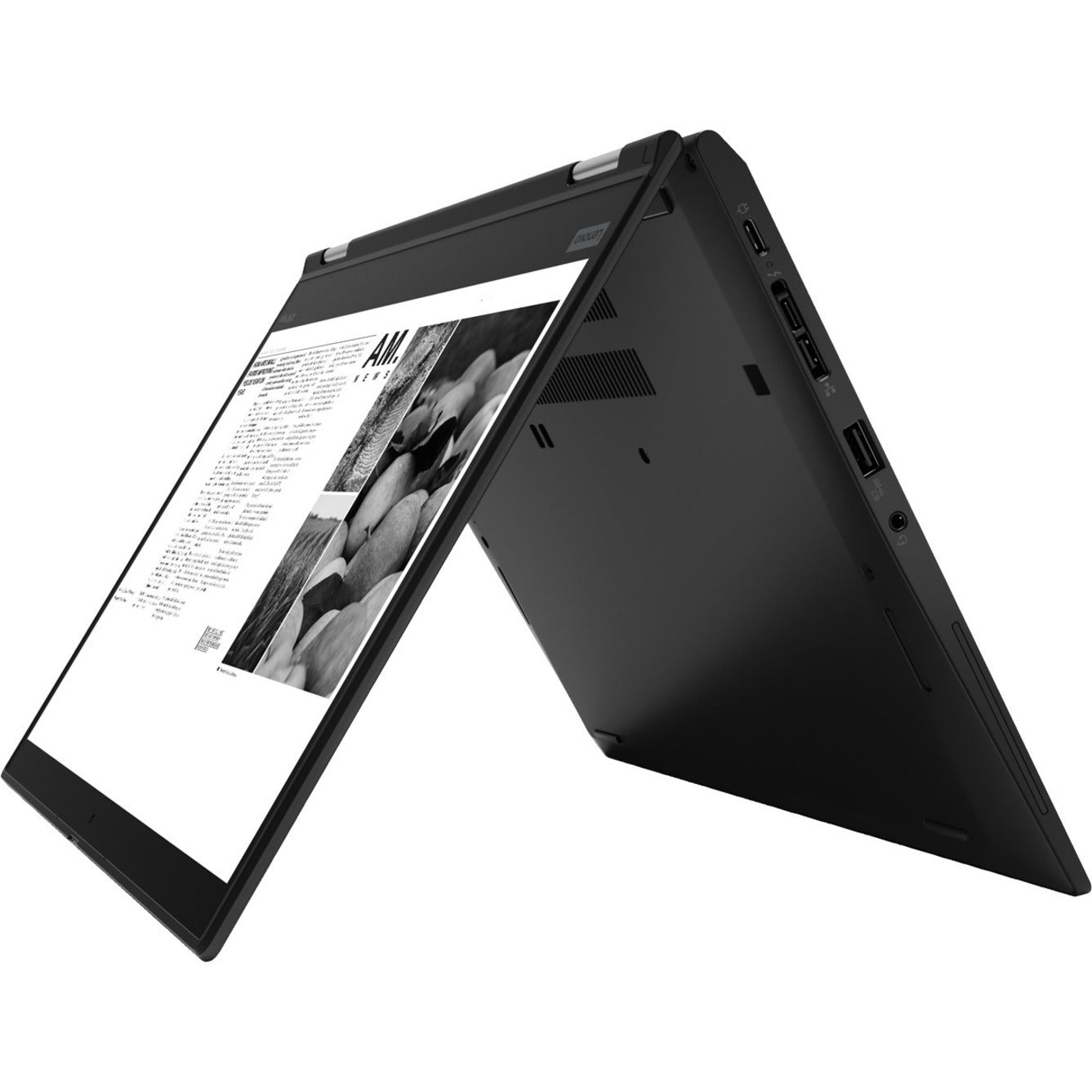Lenovo ThinkPad X390 Yoga 20NQS5UC00 13.3" Touchscreen 2 in 1 Notebook - Full HD - 1920 x 1080 - Intel Core i7 8th Gen i7-8565U Quad-core (4 Core) 1.80 GHz - 16 GB Total RAM - 512 GB SSD - Black