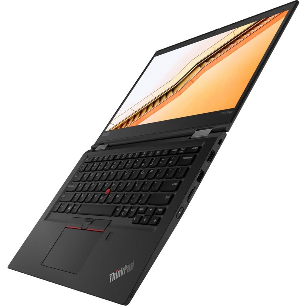 Lenovo ThinkPad X390 Yoga 20NQS5UC00 13.3" Touchscreen 2 in 1 Notebook - Full HD - 1920 x 1080 - Intel Core i7 8th Gen i7-8565U Quad-core (4 Core) 1.80 GHz - 16 GB Total RAM - 512 GB SSD - Black