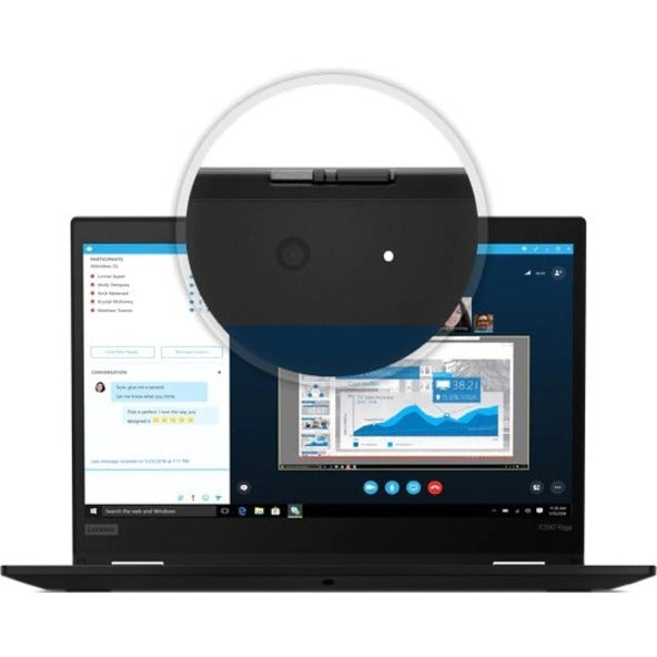 Lenovo ThinkPad X390 Yoga 20NQS5UC00 13.3" Touchscreen 2 in 1 Notebook - Full HD - 1920 x 1080 - Intel Core i7 8th Gen i7-8565U Quad-core (4 Core) 1.80 GHz - 16 GB Total RAM - 512 GB SSD - Black