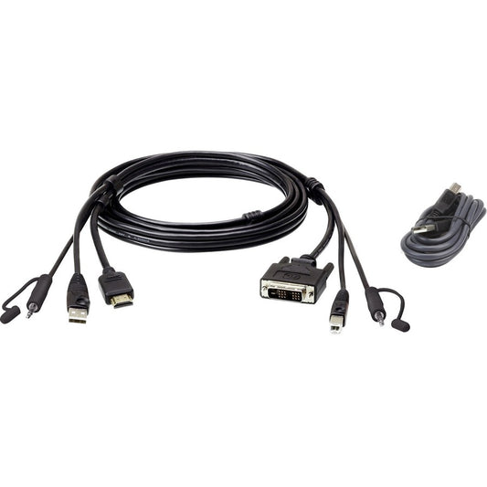 6FT HDMI TO DVI SECURE KVM CBL 