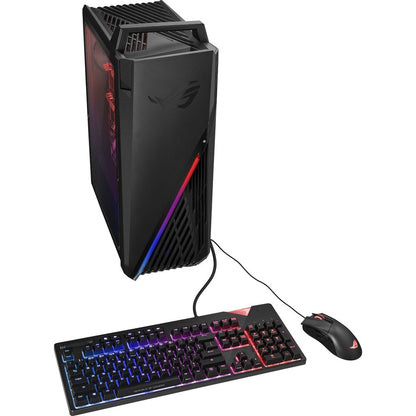 Asus ROG Strix GA15DH-DS757 Gaming Desktop Computer - AMD Ryzen 7 3700X Hexa-core (6 Core) 3.60 GHz - 16 GB RAM DDR4 SDRAM - 1 TB HDD - 512 GB SSD - Star Black